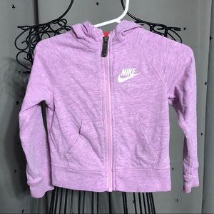 2T Nike light purple hoodie